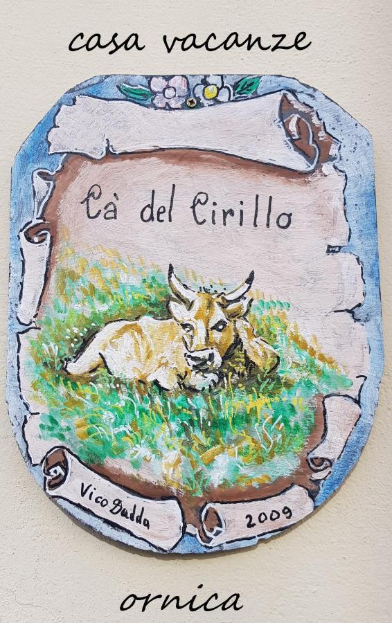 Ornica Casa Del Cirillo 아파트 외부 사진